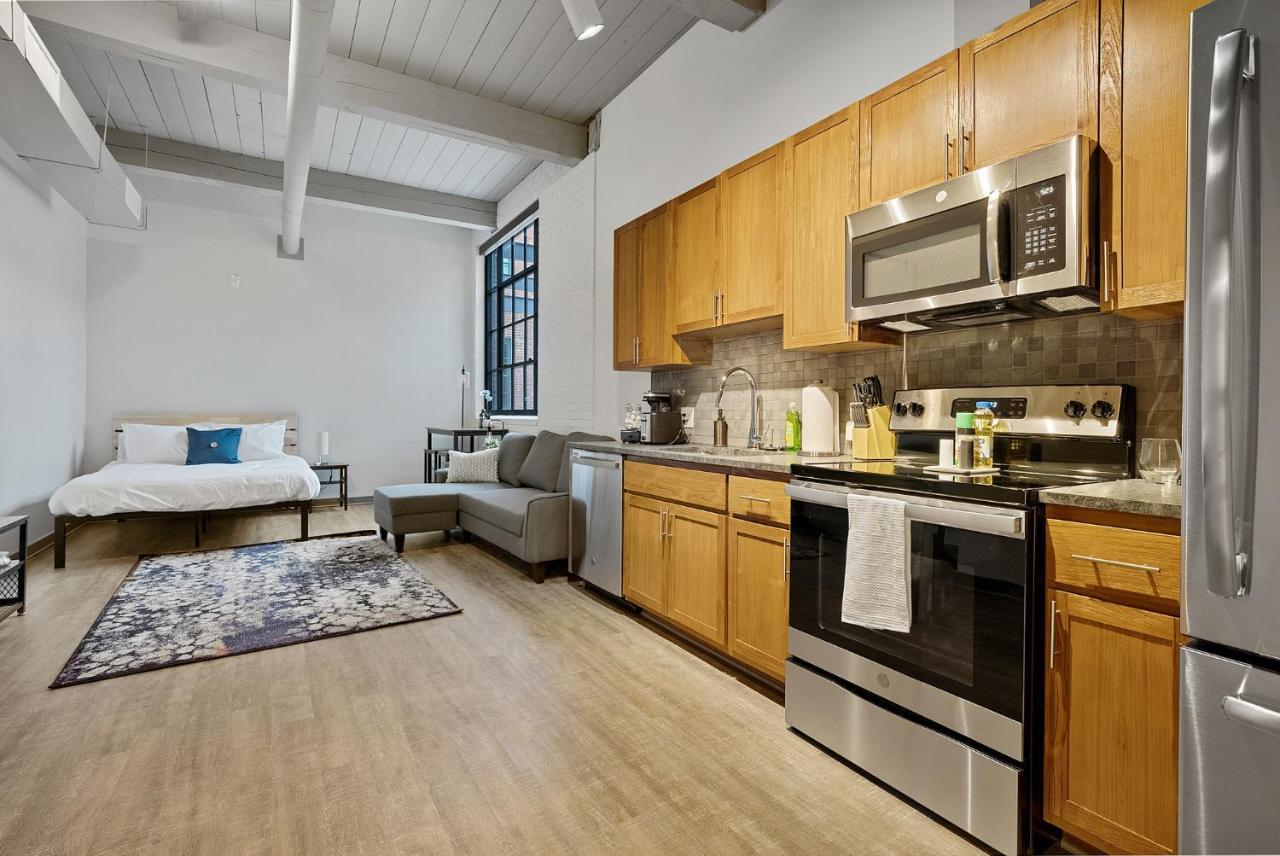 Brooklyn Style Studio Loft Minutes From Firstenergy Stadium 210 Клівленд Екстер'єр фото
